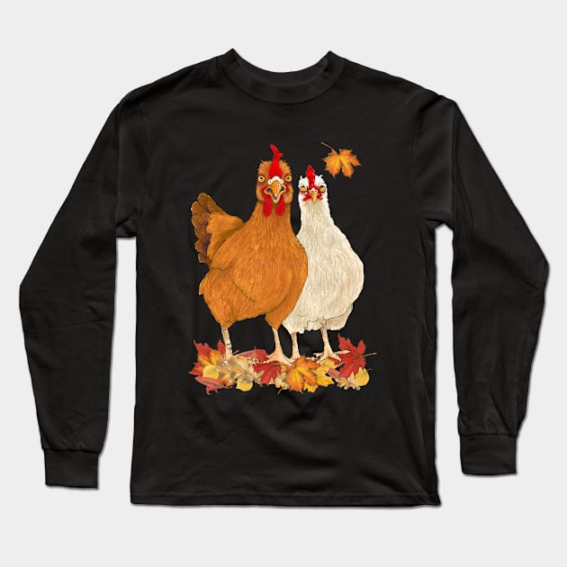 Feather Weather Long Sleeve T-Shirt by Julie Townsend Studio